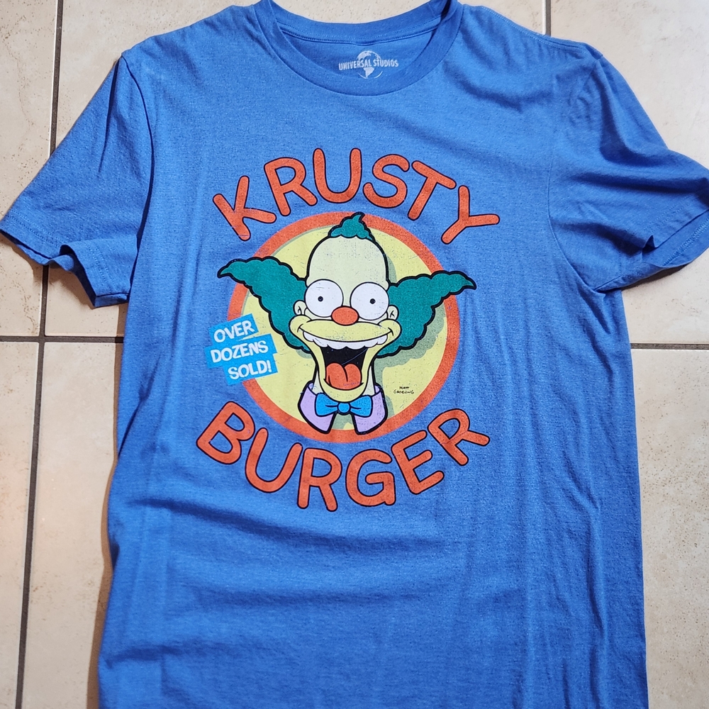 The Simpsons Krusty Burger Graphic Tee